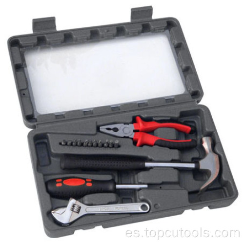 Kit de herramientas de mano de 15 piezas para uso doméstico